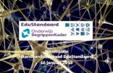 Presentatie Standaardisatieraad EduStandaard 16 januari 2013.