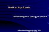 NAH en Psychiatrie Veranderingen in gedrag en emotie Bijeenkomst Contactpersonen NAH 22 april 2010.