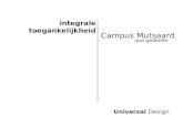 Universal Design oud gedeelte Campus Mutsaard integrale toegankelijkheid.