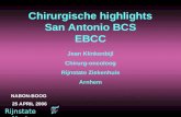 Rijnstate ~Alysis Chirurgische highlights San Antonio BCS EBCC Jean Klinkenbijl Chirurg-oncoloog Rijnstate Ziekenhuis Arnhem NABON-BOOG 25 APRIL 2006.