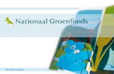 Nieuwe financiële arrangementen tussen natuur en samenleving Walter Kooy Nationaal Groenfonds.