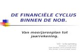 DE FINANCIËLE CYCLUS BINNEN DE NOB. Van meerjarenplan tot jaarrekening. VLO – turbo-opleiding Antwerpen, 21 april 2010 Helen Rondelez, ocmw-ontvanger Bilzen.