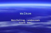 Welkom Nascholing ‘onderzoek toont aan’. Docenten  Dr. Bert Vrijhoef  Zorgwetenschappen Universiteit Maastricht  Harm Odolphy  Voorzitter EADV TOPforum.
