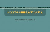Voorkennistoets Bio-informatica week 3.1. Eiwitten CONCEPT 5.4 & MODULE BIOCHEMIE ST 1 & 2 ().