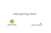 Inburgering Gent. Historiek onthaal van nieuwkomers Project binnen De Poort- Beraber Uitbreiding via Stad Gent Subsidiëring Vlaamse Gemeenschap Decreet.