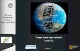 Confidential Carbon Footprint Project voor bedrijven “Meer doen met minder” Less CO 2 1.