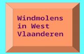 Windmolens in West Vlaanderen Aalbeke. Hogemolen 1717 Hersteld:1993 -1995.