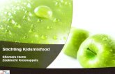 Stichting Kidsmixfood Shomara Hunte Zoektocht Kroonappels.