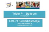 Triple P – Belgium  CKG ‘t Kinderkasteeltje  Gesubsidieerd door K&G 1.