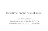 Realtime cache visualisatie Joachim Vermeir Begeleiders: lic. K. Beyls, Dr Y. Yu Promotor: Prof. Dr. ir. E. D’Hollander.