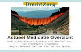 Medicatie(informatie)overdracht Waardenland; een Drechtzorg programma Regie: Hanneke van der Haar en Leo Jetten Actueel Medicatie Overzicht