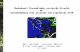 Bodemkaart Veengebieden provincie Utrecht en kwetsbaarheid voor oxidatie van organische stof Hans van Vugt – provincie Utrecht Esther Stouthamer – Universiteit.