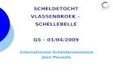 Internationale Scheldecommissie Jean Pauwels SCHELDETOCHT VLASSENBROEK - SCHELLEBELLE GS – 01/04/2009.