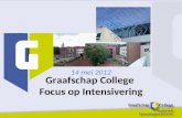 Graafschap College Focus op Intensivering 14 mei 2012.