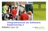 PROS2 Les 12 Programmeren en Software Engineering 2.