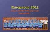 Europacup 2011 Royal Scaldis Sporting Club BUDAPEST.