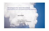 NOVEM Fons Maessen, Programma-adviseur Strategische woonkwaliteit Meerwaarde door energiebesparende maatregelen Klimaatbeurs Nrd. Holland, 08-04-’04.