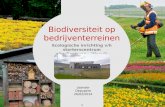 1 Biodiversiteit op bedrijventerreinen Ecologische inrichting v/h starterscentrum site Bootweg – Wervik Leander Depypere 26/02/2014.