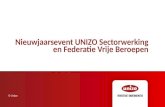 Nieuwjaarsevent UNIZO Sectorwerking en Federatie Vrije Beroepen © Unizo.