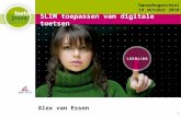 Expertiseteam Toetsenbank SLIM toepassen van digitale toetsen Alex van Essen Hanzehogeschool 19 oktober 2010 1.