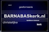 Websiteteam van de Barnabaskerk presenteert… Een presentatie over het werk van het websiteteam 7 september 2005.