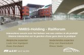 NMBS-Holding - Railforum Interactieve sessie over het beheer van een station in de praktijk Séance interactive sur la gestion d'une gare dans la pratique