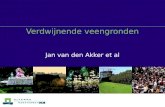 Verdwijnende veengronden Jan van den Akker et al.