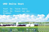 URD Delta Oost Prof. Dr. Toine Smits Prof. Dr. Erwin van der Krabben Drs. Edwin van Uum.