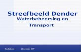 Denderdebat20 november 2007 Streefbeeld Dender Waterbeheersing en Transport.