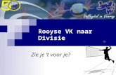 Rooyse VK naar Divisie Zie je ‘t voor je?. Rooyse VK 2008 : Rooyse D4 debuut op YouTube Zie je ‘t voor je?