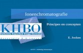 KVCV - Studiedag Ionenanalyse Ionenchromatografie Principes en concepten E. Jooken.