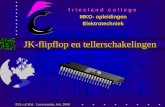 f r i e s l a n d c o l l e g e MKO- opleidingen Elektrotechniek JK-flipflop en tellerschakelingen P.D.v.d.Wal Leeuwarden, feb. 2000 R6522P 8507 R642-31.