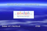 BABI-PLAN : aanpassing Dokter J-P. FAUVILLE 07/05.