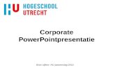 Corporate PowerPointpresentatie Bron cijfers: HU jaarverslag 2012.