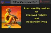 STW Perspectief Smart mobility devices for improved mobility and independent living.