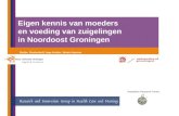 Eigen kennis van moeders en voeding van zuigelingen in Noordoost Groningen Bettie Oosterhoff, Inge Hutter, Hinke Haisma Population Research Centre.