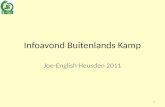 Infoavond Buitenlands Kamp Joe-English Heusden 2011 1.