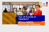 Alexander Heijkamp Sectormanager Detailhandel Fun of functie in Haarlem?