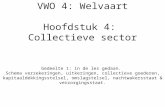 VWO 4: Welvaart Hoofdstuk 4: Collectieve sector Gedeelte 1: in de les gedaan. Schema verzekeringen, uitkeringen, collectieve goederen, kapitaaldekkingsstelsel,