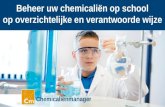 Beheer uw chemicaliën op school op overzichtelijke en verantwoorde wijze Chemicaliënmanager.