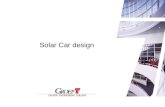 1 Solar Car Design Solar Car design. Overzicht Zonnecel Keuze DC-motor Energieverdeling- keuze overbrengingsverhouding.