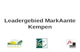 Leadergebied MarkAante Kempen. Situering -In het noorden van de provincie Antwerpen (Antwerpse Kempen) -10 gemeenten uit de Noorderkempen: -Arendonk,