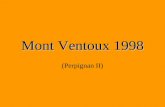 Mont Ventoux 1998 (Perpignan II). Winksele  les Mezures (156 km in 7u40) Ceymeulen reed op de eerste dag eens niet lek. We begonnen met een stevig ontbijt.
