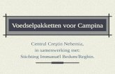 Voedselpakketten voor Campina Centrul Creştin Nehemia, in samenwerking met: Stichting Immanuël Bedum/Reghin.
