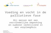 YVerhoef/SOuwendijk/J Fluitman/JBruin 14/10/13 Voeding en vocht in de palliatieve fase Bij mensen met een verstandelijke beperking en ouderen verblijvend.