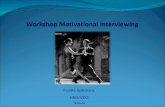 Femke Spikmans HAN/VDO 18-06-09. Programma Motivatie Motivational Interviewing Stages of change model Ambivalentie …. 2.