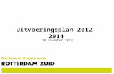 Uitvoeringsplan 2012-2014 19 november 2012. Focuswijken en kantelwijken 2.