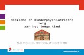 Medische en Kinderpsychiatrische zorg aan het jonge kind Trudi Herweijer, kinderarts, 20 november 2012.