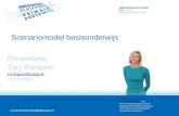 Scenariomodel basisonderwijs Presentatie: Tiny Rompen t.rompen@caop.nl 070-3765921.