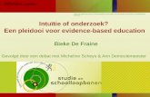 Onderzoek gefinancierd door de Vlaamse Regering in het kader van het programma ‘Steunpunten voor Beleidsrelevant Onderzoek’ Intuïtie of onderzoek? Een